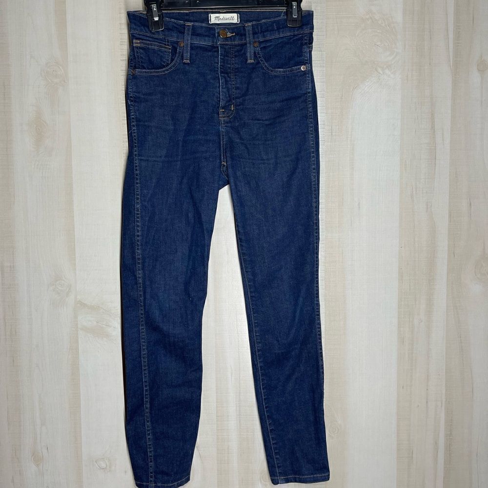 Madewell 10 inch high rise skinny jeans, size 26‎